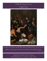 April 3rd, 2022 - Fifth Sunday of Lent