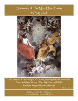 May 30th, 2021 - The Solemnity of the Most Holy Trinity