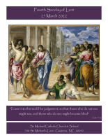 March 27th, 2022 - Fourth Sunday of Lent