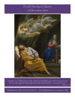 December 18th, 2022 - Fourth Sunday of Advent