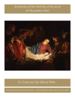 December 25th, 2022 - Solemnity of the Nativity of Our Lord, Christmas