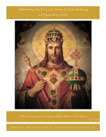November 20th, 2022 - Christ the King