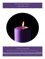 November 27th, 2022 - First Sunday of Advent