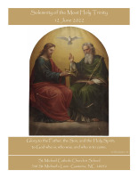 June 12th, 2022 - Solemnity of the Most Holy Trinity